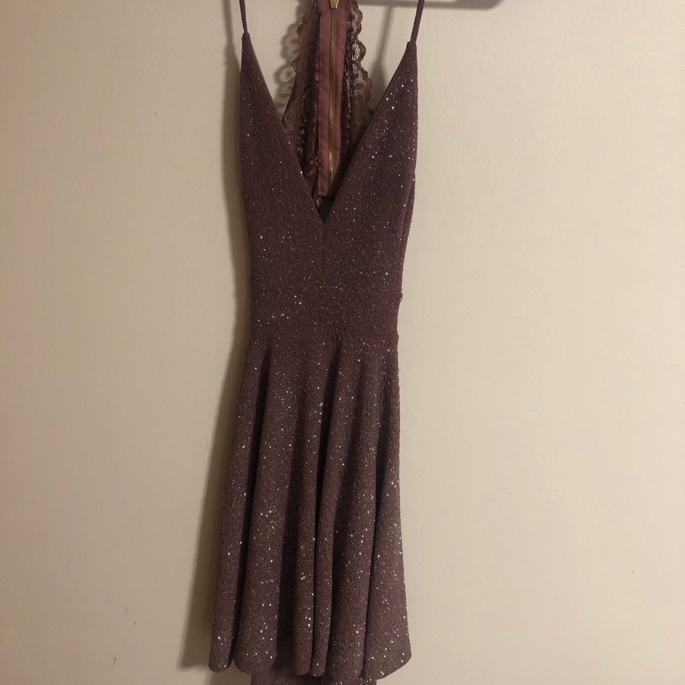 Windsor purple sparkle dress